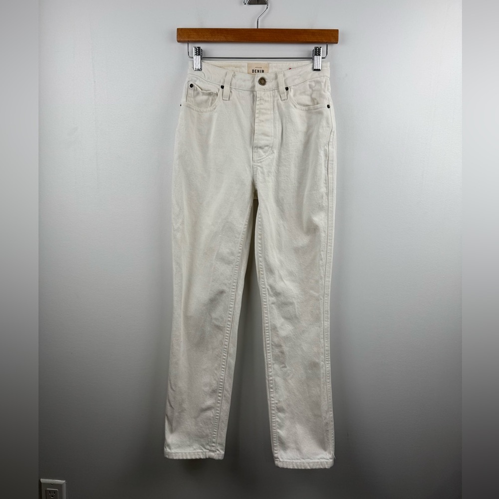 Sezane‎ Women White Ankle Slim Jean Size 25